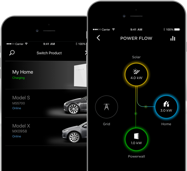 Use the tesla app on your smart phone